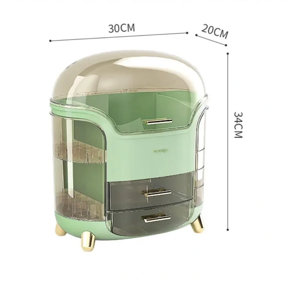 Multifunctional Cosmetics Storage Box Dust-proof Makeup‎ Organizer
